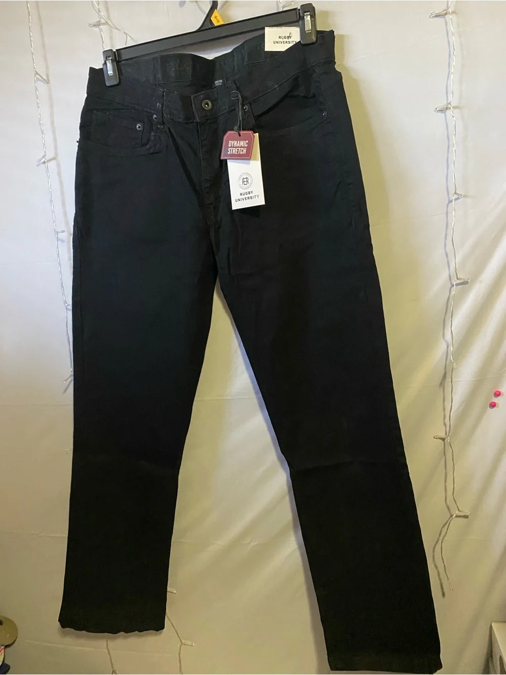 Men's Black Stretch Jeans various sizes 32,33,34,36,38.$16 each.